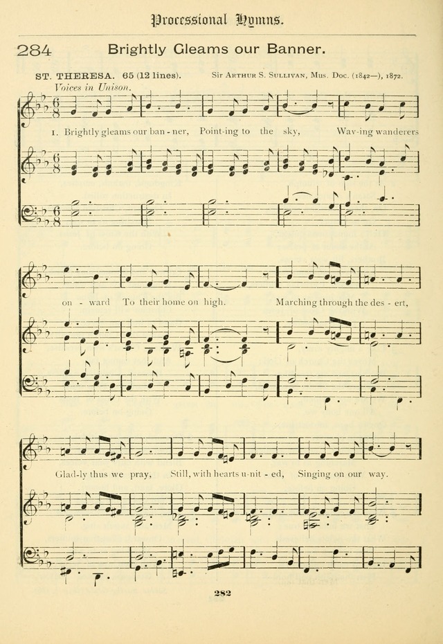 School and Parish Hymnal: with tunes page 283