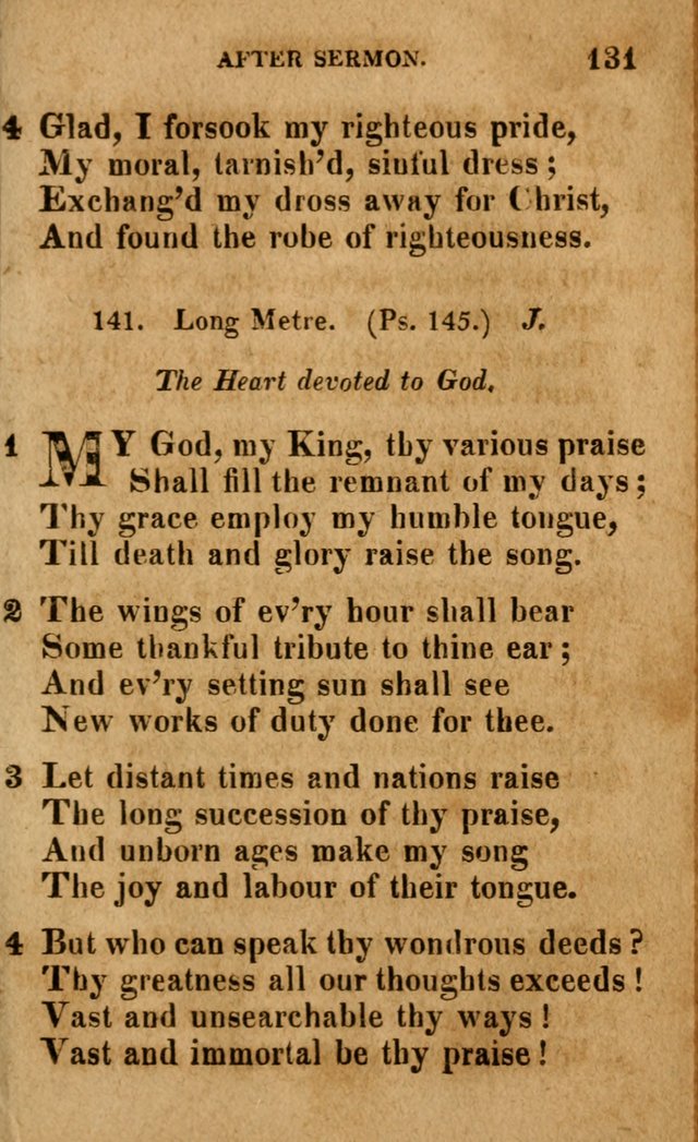 A Selection of Psalms and Hymns: done under the appointment of the Philadelphian Association (4th ed.) page 131