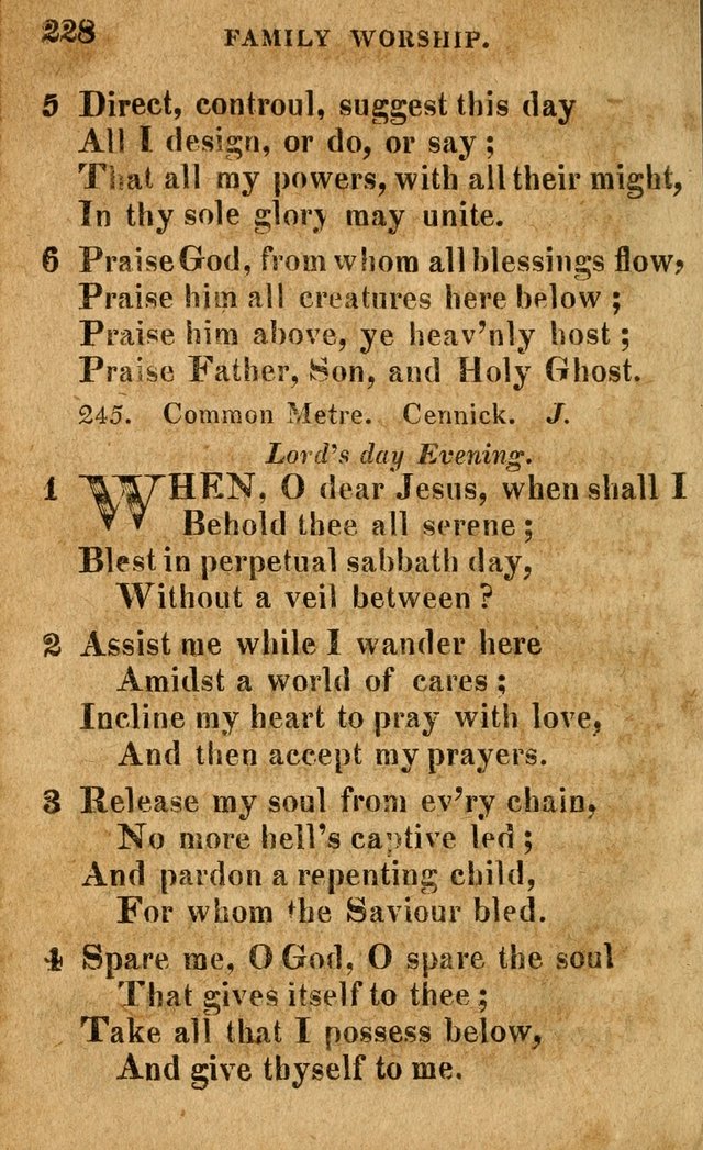 A Selection of Psalms and Hymns: done under the appointment of the Philadelphian Association (4th ed.) page 228