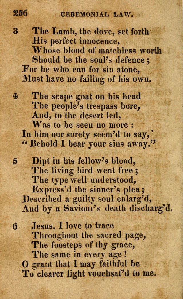 A Selection of Psalms and Hymns: done under the appointment of the Philadelphian Association (4th ed.) page 256