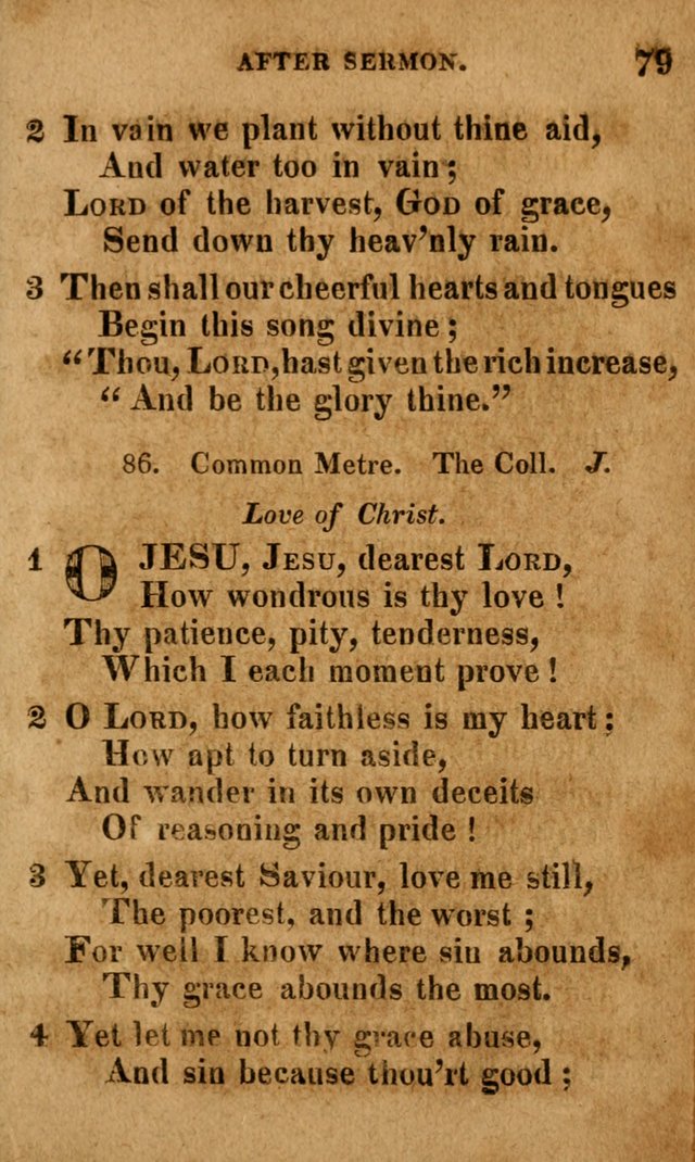 A Selection of Psalms and Hymns: done under the appointment of the Philadelphian Association (4th ed.) page 79