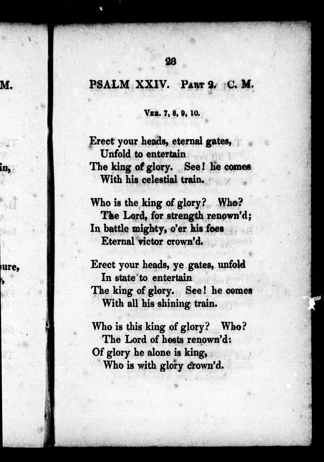 A Selection of Psalms, Hymns and Anthems, for every Sunday and principal festival throughout the year. for the use of congregations in the dioceses Quebec and Toronto. page 17