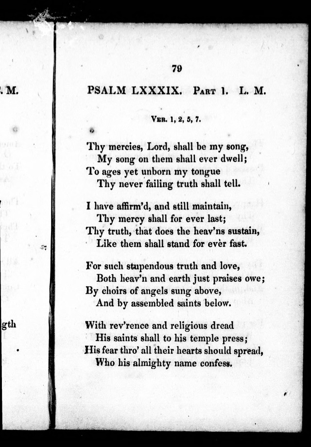 A Selection of Psalms, Hymns and Anthems, for every Sunday and principal festival throughout the year. for the use of congregations in the dioceses Quebec and Toronto. page 73