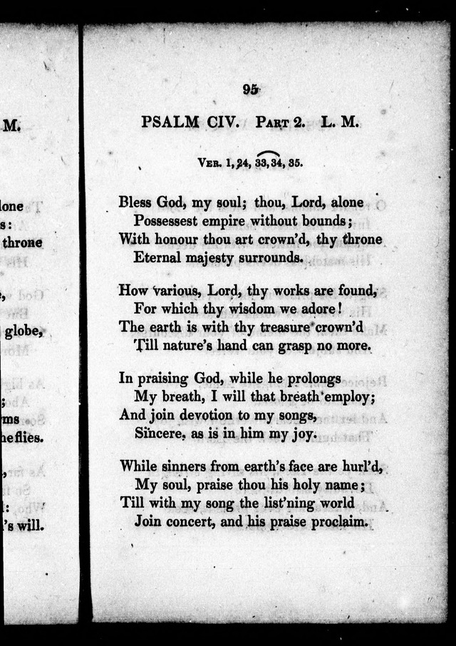 A Selection of Psalms, Hymns and Anthems, for every Sunday and principal festival throughout the year. for the use of congregations in the dioceses Quebec and Toronto. page 92