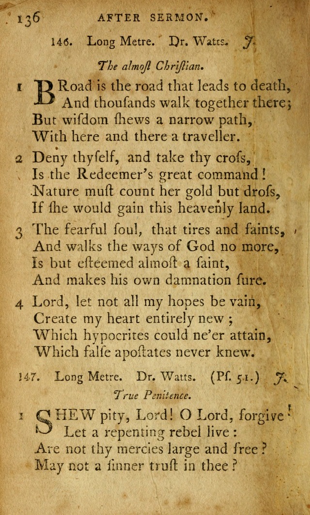 A Selection of Psalms and Hymns: done under appointment of the Philadelphian Association (2nd ed) page 162