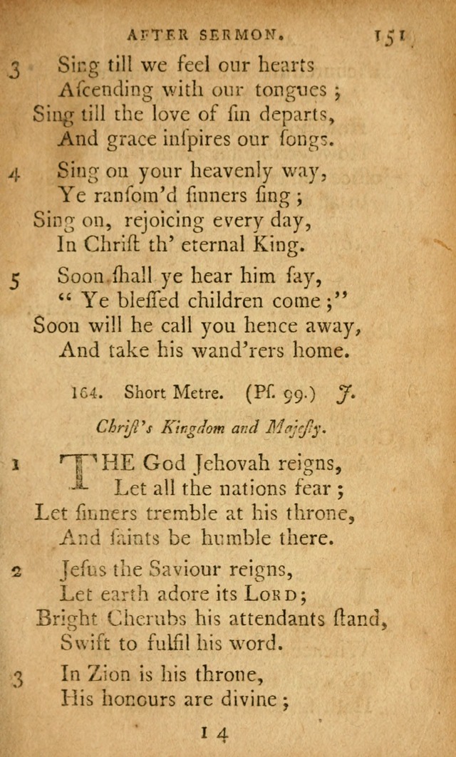 A Selection of Psalms and Hymns: done under appointment of the Philadelphian Association (2nd ed) page 179