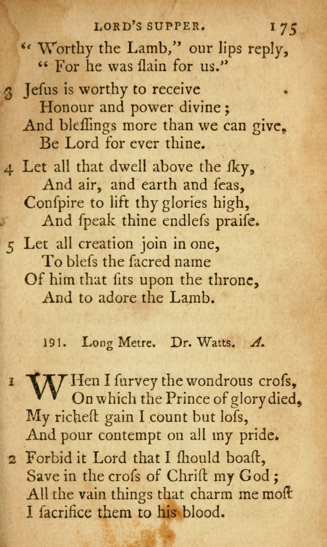 A Selection of Psalms and Hymns: done under appointment of the Philadelphian Association (2nd ed) page 203