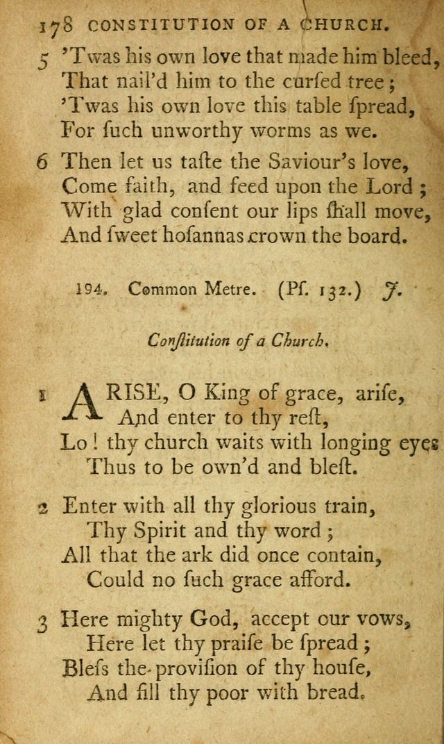 A Selection of Psalms and Hymns: done under appointment of the Philadelphian Association (2nd ed) page 206