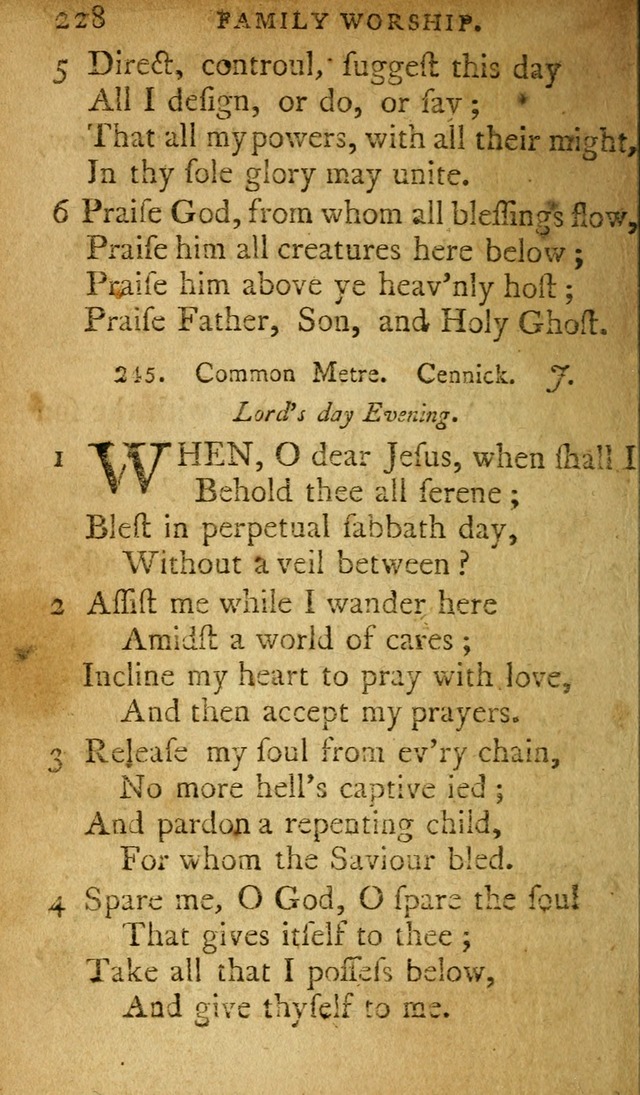A Selection of Psalms and Hymns: done under appointment of the Philadelphian Association (2nd ed) page 244