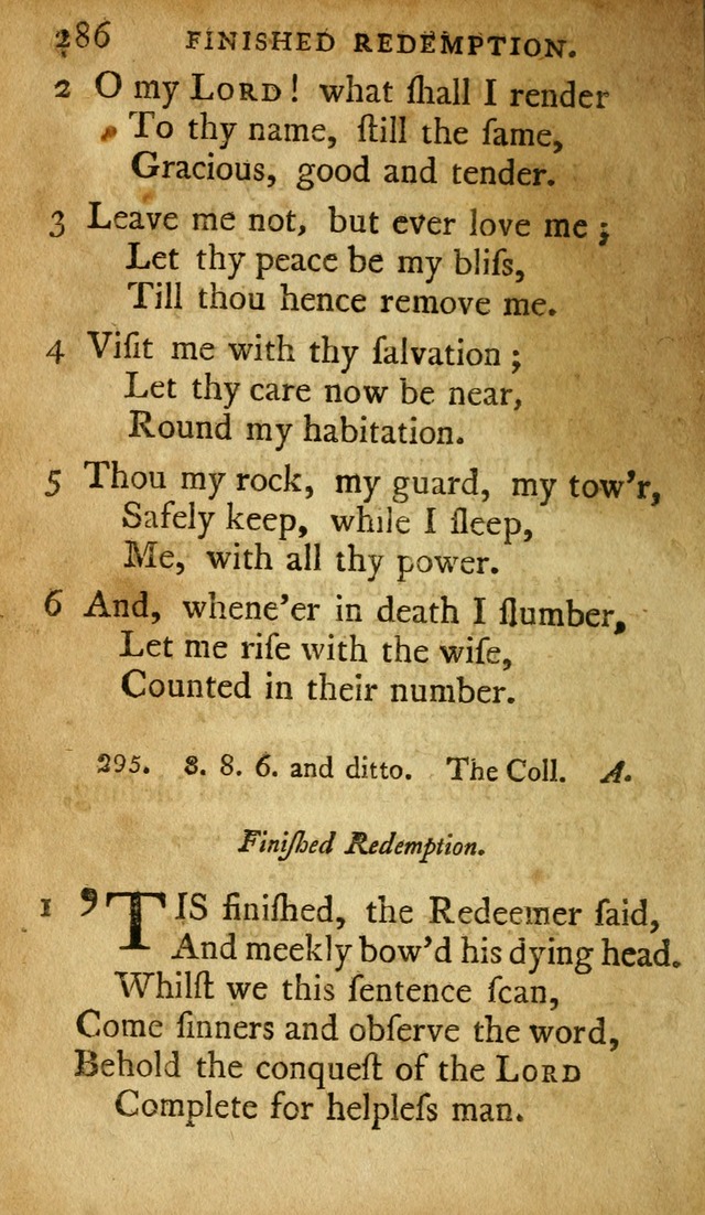A Selection of Psalms and Hymns: done under appointment of the Philadelphian Association (2nd ed) page 302