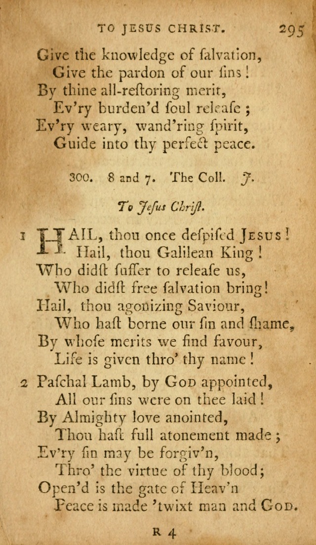 A Selection of Psalms and Hymns: done under appointment of the Philadelphian Association (2nd ed) page 311