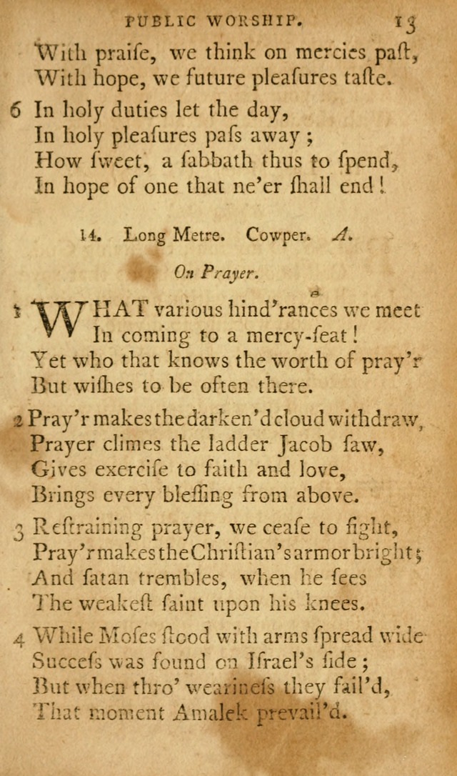 A Selection of Psalms and Hymns: done under appointment of the Philadelphian Association (2nd ed) page 33
