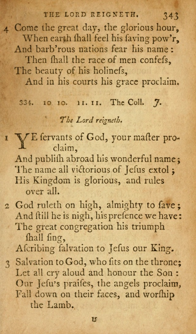 A Selection of Psalms and Hymns: done under appointment of the Philadelphian Association (2nd ed) page 359