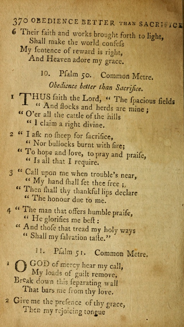 A Selection of Psalms and Hymns: done under appointment of the Philadelphian Association (2nd ed) page 386