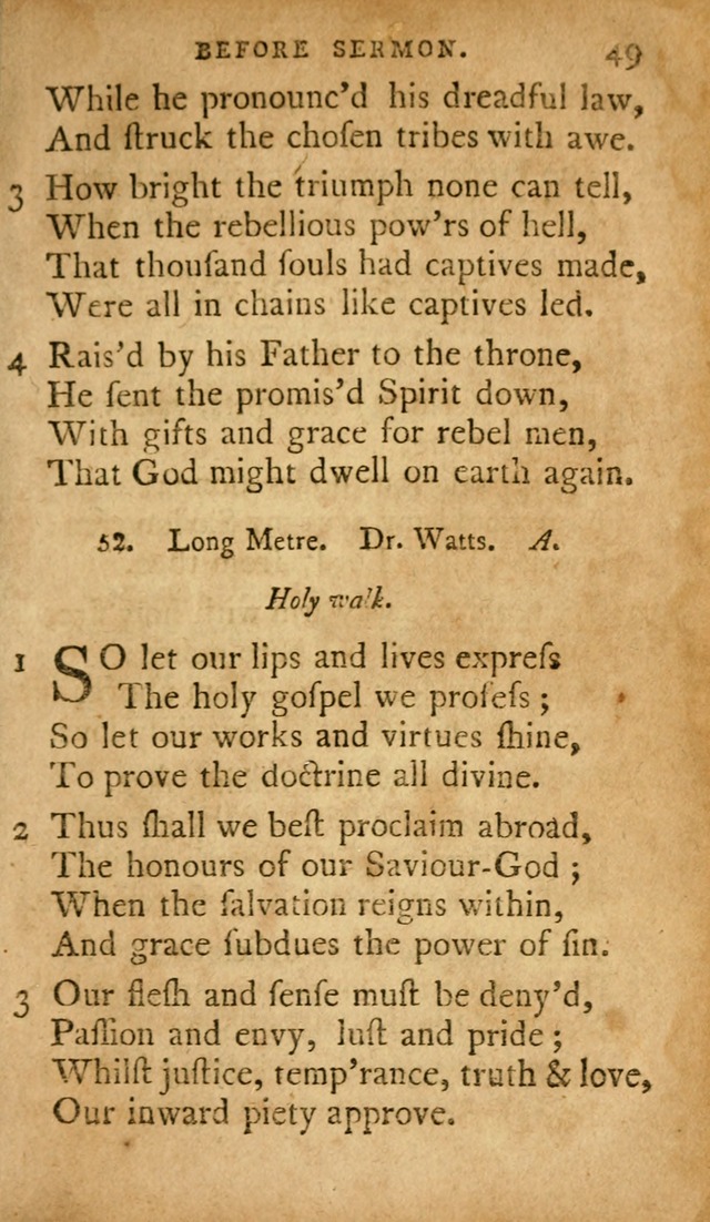 A Selection of Psalms and Hymns: done under appointment of the Philadelphian Association (2nd ed) page 71