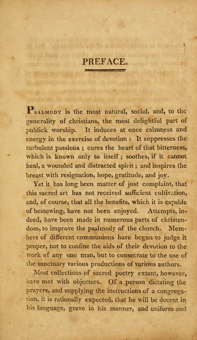 A Selection of Psalms and Hymns, Embracing all the Varieties of Subjects page 1
