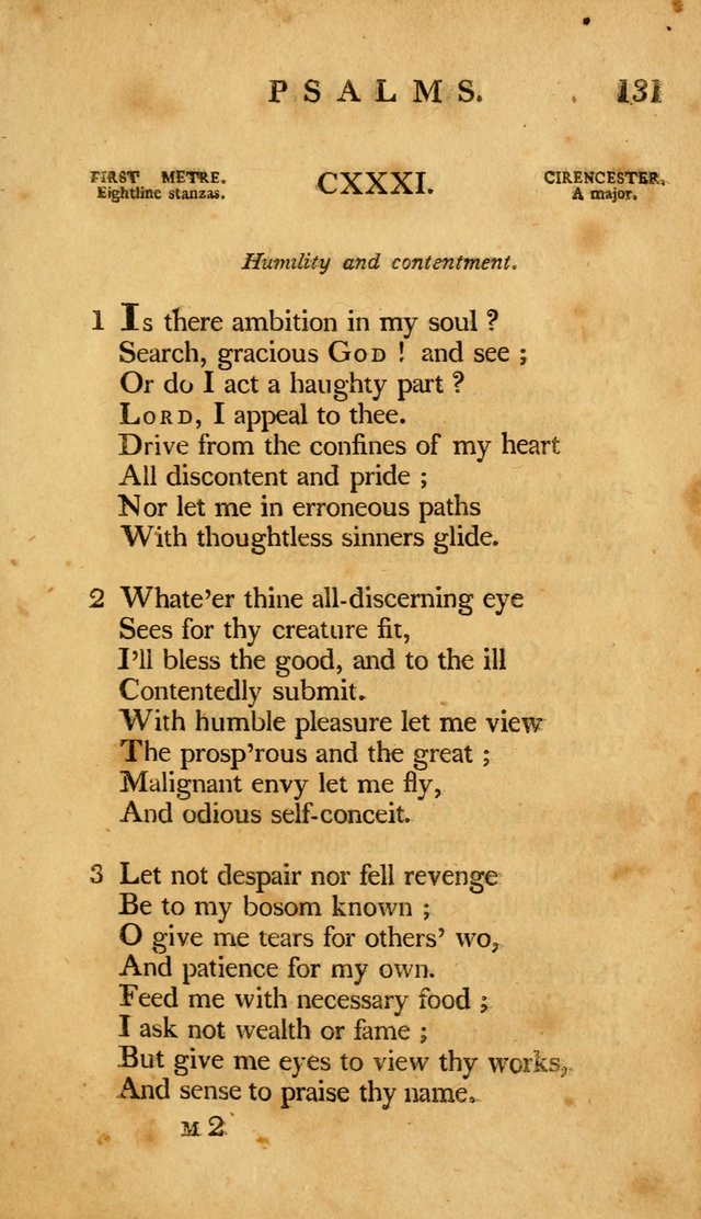 A Selection of Psalms and Hymns, Embracing all the Varieties of Subjects page 133