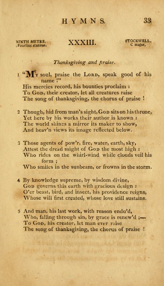 A Selection of Psalms and Hymns, Embracing all the Varieties of Subjects page 185