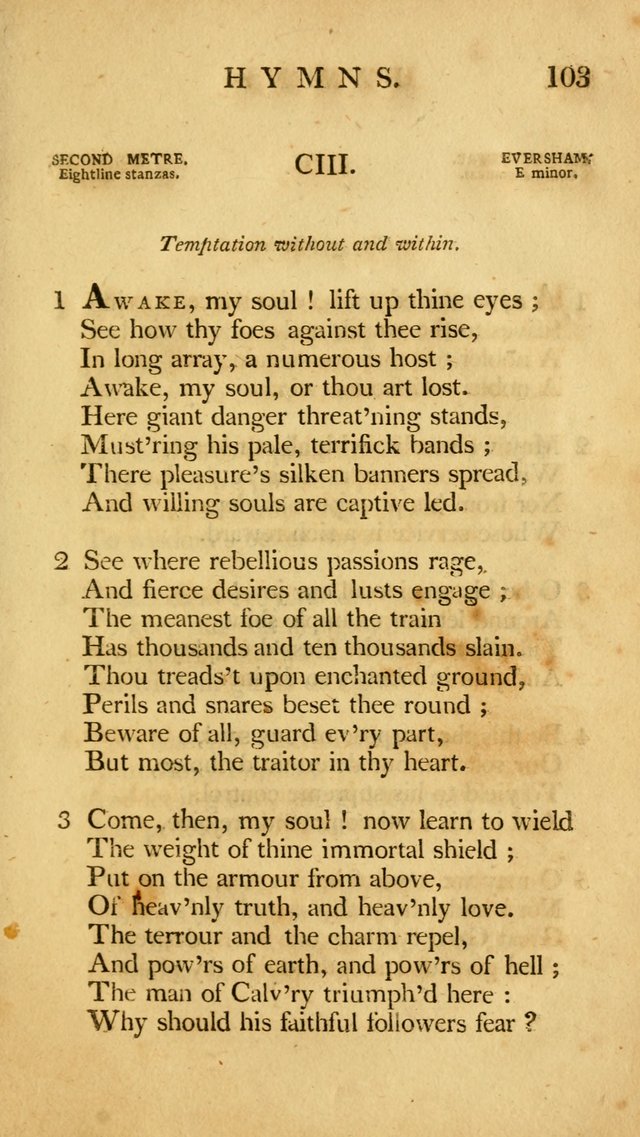 A Selection of Psalms and Hymns, Embracing all the Varieties of Subjects page 257