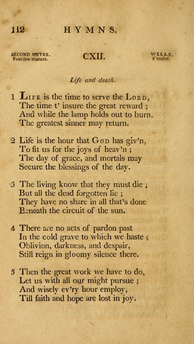 A Selection of Psalms and Hymns, Embracing all the Varieties of Subjects page 266