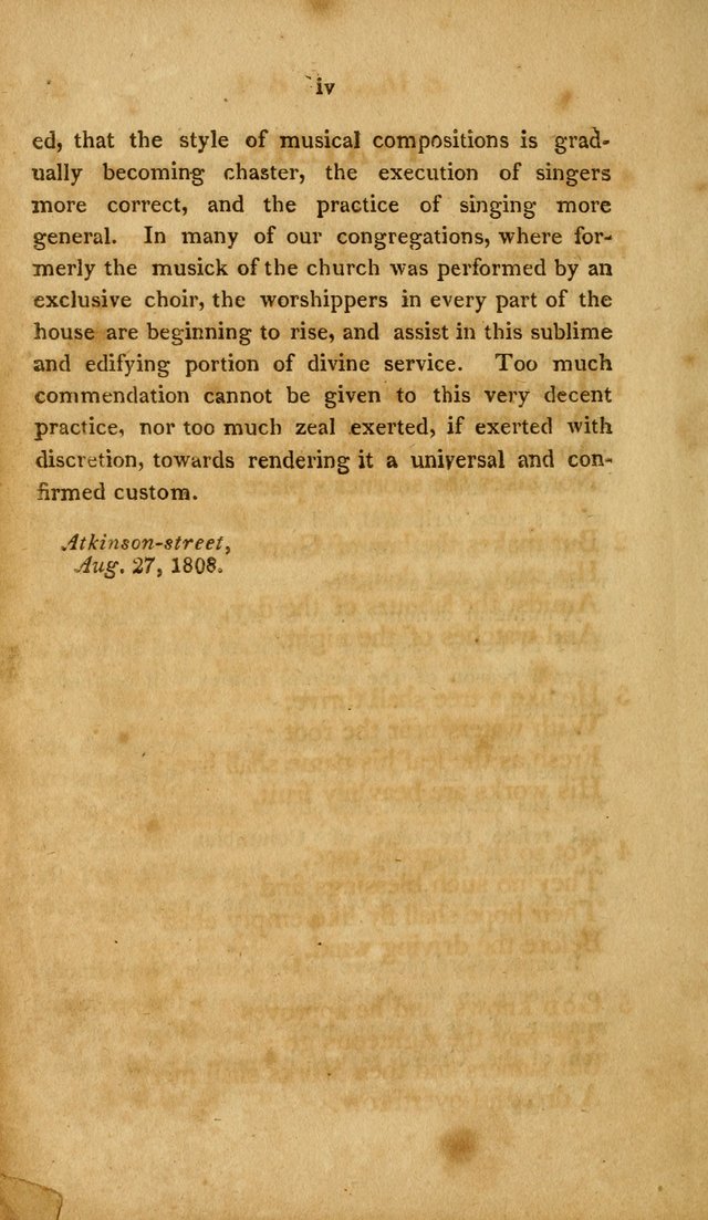 A Selection of Psalms and Hymns, Embracing all the Varieties of Subjects page 4
