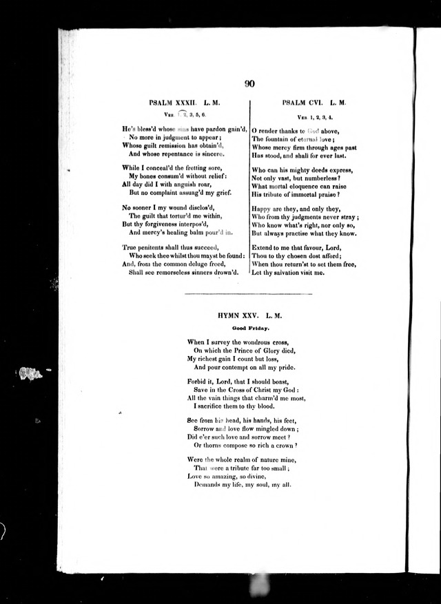 A Selection of Psalms and Hymns: for every Sunday and principle festival throughout the year for the use of congregations in the Diocess of Quebec page 86