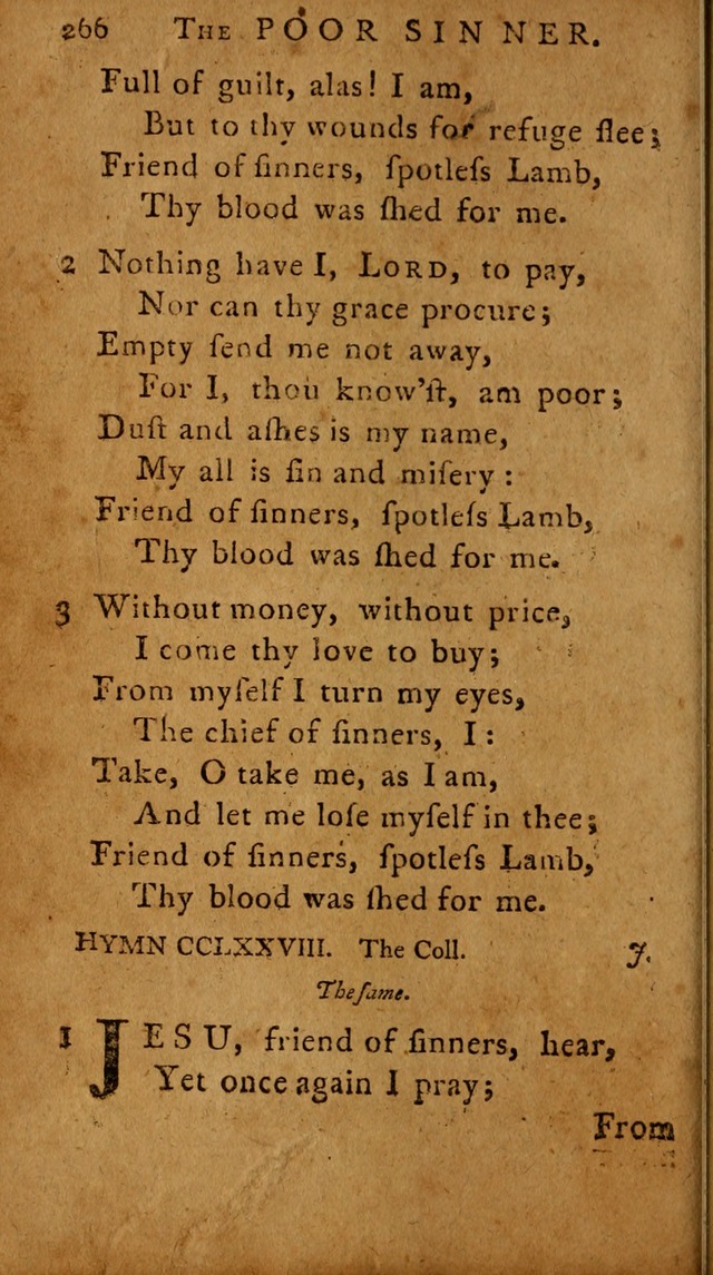 A Selection of Psalms and Hymns: done under the appointment of  the Philadelphian Association page 276