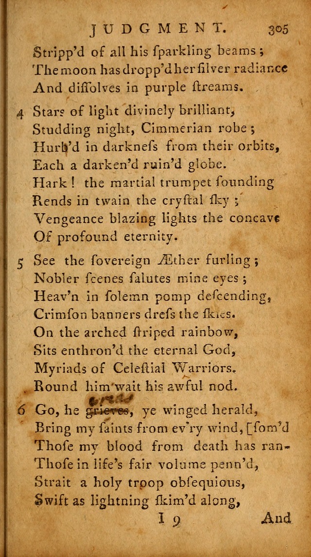 A Selection of Psalms and Hymns: done under the appointment of  the Philadelphian Association page 315