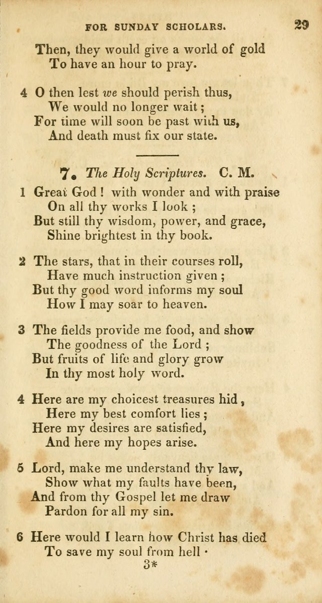 A Selection of Psalms and Hymns, for the use of Sunday Schools page 29