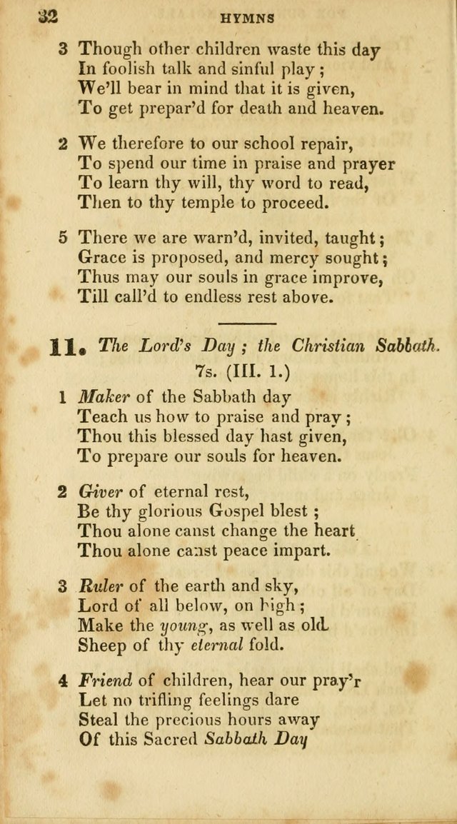A Selection of Psalms and Hymns, for the use of Sunday Schools page 32