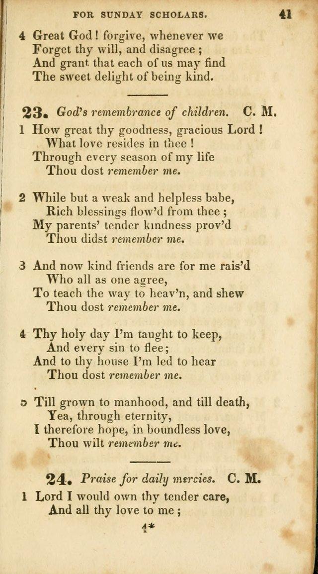 A Selection of Psalms and Hymns, for the use of Sunday Schools page 43