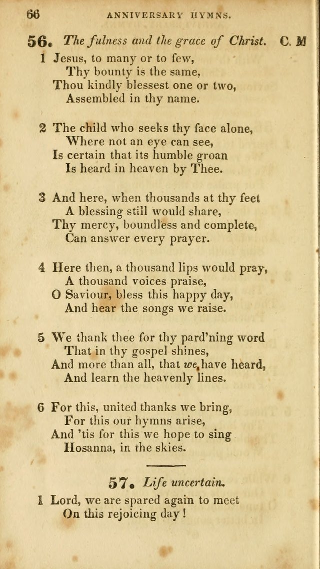 A Selection of Psalms and Hymns, for the use of Sunday Schools page 68