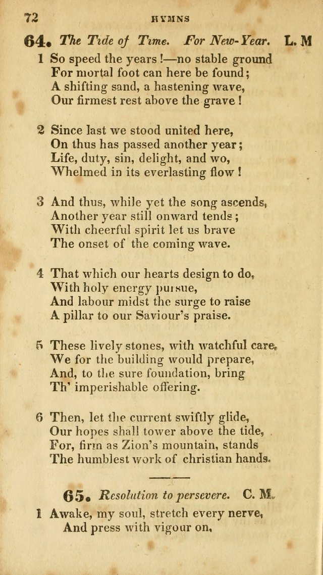A Selection of Psalms and Hymns, for the use of Sunday Schools page 74