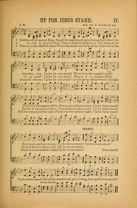 Songs of Peace, Love and Joy: for Sabbath Schools and Gospel Meetings page 17