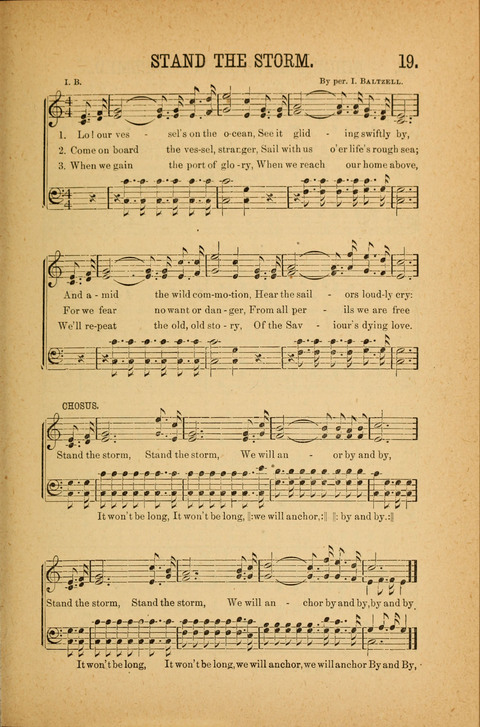 Songs of Peace, Love and Joy: for Sabbath Schools and Gospel Meetings page 19