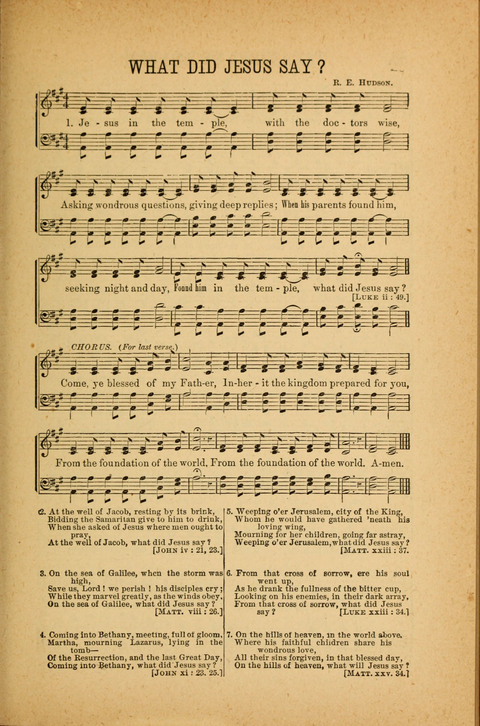 Songs of Peace, Love and Joy: for Sabbath Schools and Gospel Meetings page 29