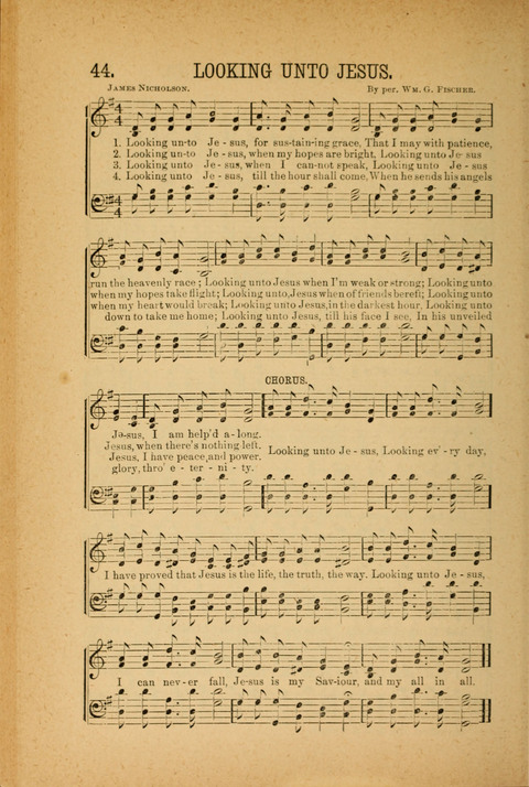 Songs of Peace, Love and Joy: for Sabbath Schools and Gospel Meetings page 44