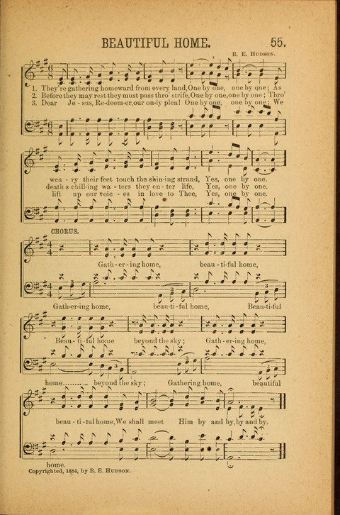 Songs of Peace, Love and Joy: for Sabbath Schools and Gospel Meetings page 55