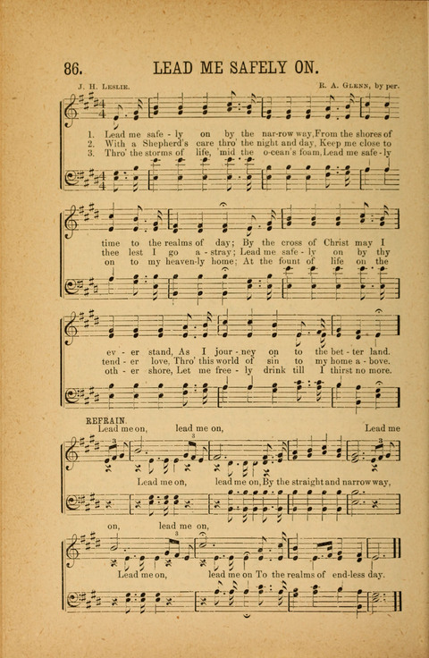 Songs of Peace, Love and Joy: for Sabbath Schools and Gospel Meetings page 86
