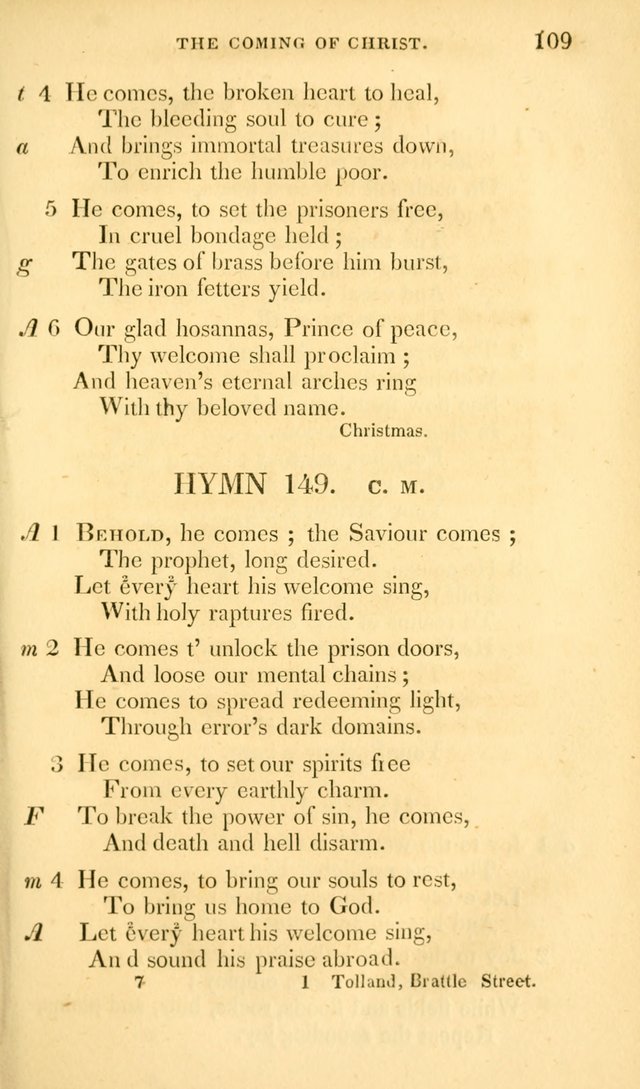 Sacred Poetry and Music Reconciled; or a Collection of Hymns, Original and Compiled page 114