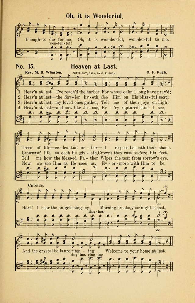 Songs of Praise: Number Two page 15