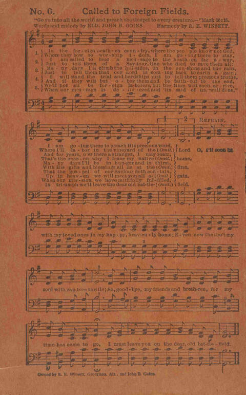 Songs of Pentecostal Power, Complete page 1