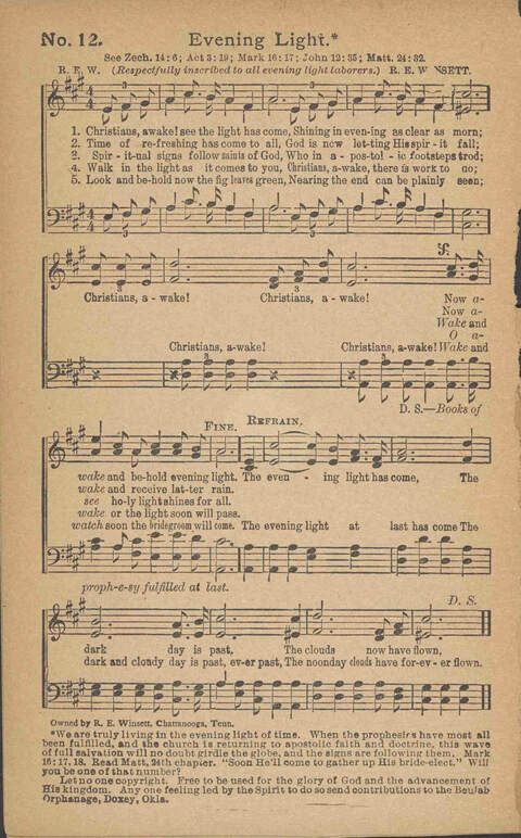 Songs of Pentecostal Power, Complete page 11