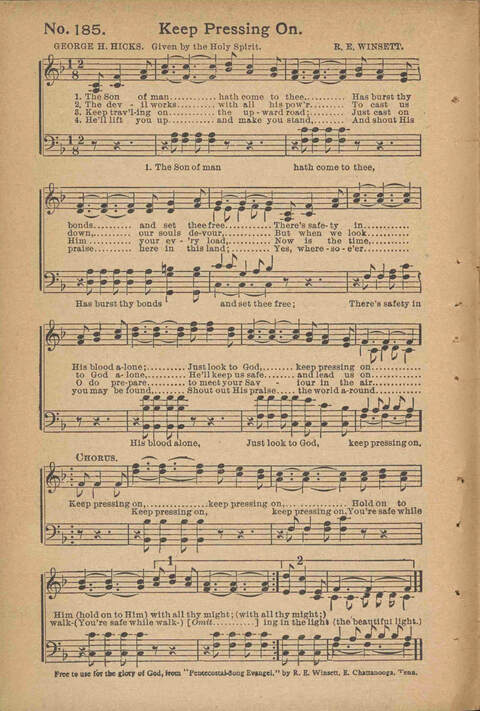 Songs of Pentecostal Power, Complete page 137