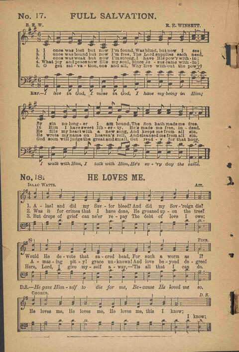 Songs of Pentecostal Power, Complete page 15