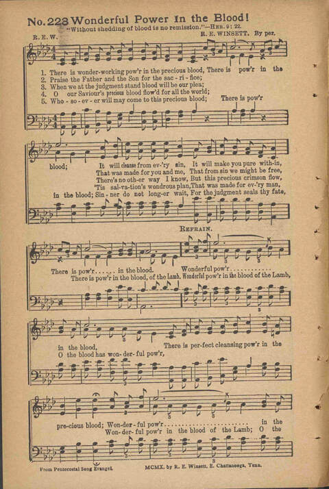Songs of Pentecostal Power, Complete page 163