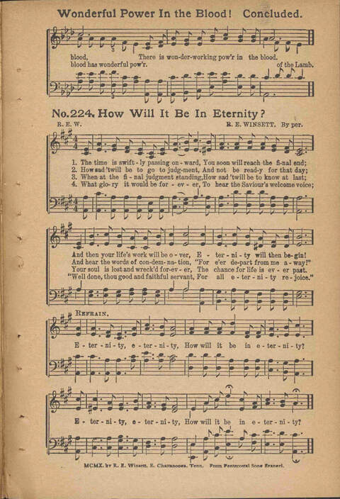 Songs of Pentecostal Power, Complete page 164