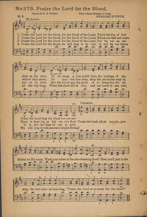 Songs of Pentecostal Power, Complete page 211