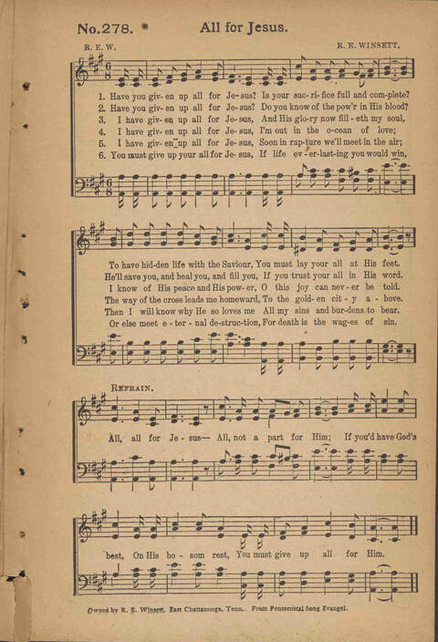 Songs of Pentecostal Power, Complete page 216