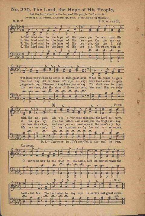 Songs of Pentecostal Power, Complete page 217